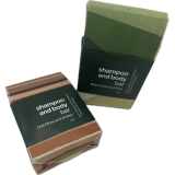 Botanix Shampoo and Body Bar in Oakmoss and Amber Fragrance