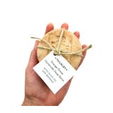 Handmade Soap Stone with Olive Oil and Beeswax, Orange Flower 