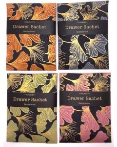 Gingko Single Drawer Sachet in Sandalwood
