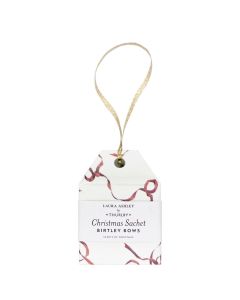 Laura Ashley by Thurlby Birtley Bows Christmas Scented Sachet in either green or red