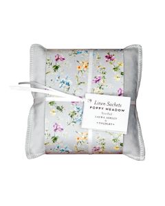 Laura Ashley by Thurlby Poppy Meadow Linen Sachets